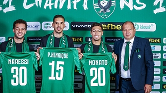 Часове преди първия си мач от груповата фаза на Лига