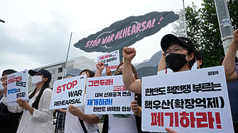 Южна Корея и Съединените щати започнаха най големите си съвместни военни