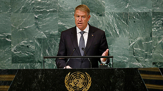 Румънският президент Клаус Йоханис заедно с държавните глави на още