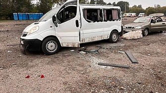 Украински официален представител каза че при руски удар по град