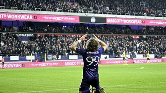 Андерлехт – съперникът на Лудогорец в Лигата на конференциите продължава