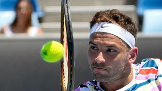 Григор Димитров елиминира труден съперник на старта на Откритото първенство