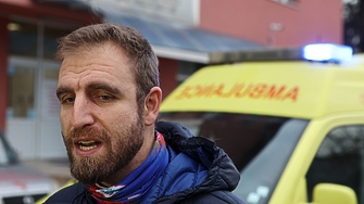 Шофьорът получи два шрапнела в лявата половина на торса Шрапнел