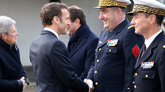 Френският президент Еманюел Макрон предложи днес значително увеличение на военните