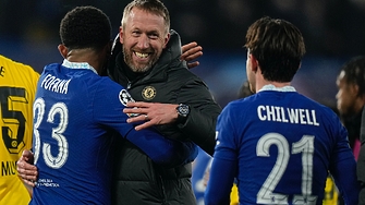 Челси и Бенфика са първите четвъртфиналисти в Шампионската лига Снощи