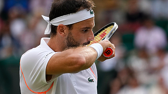 Най добрият български тенисист Григор Димитров се изкачи с едно място