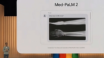 Медицинският чатбот на Google Med PaLM 2  ще бъде тестван