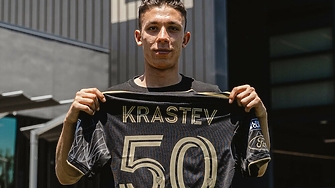 Филип Кръстев вкара гол при дебюта си за шампиона на