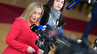 Италианската министър председателка Джорджа Мелони и италианският вицепремиер Матео Салвини са