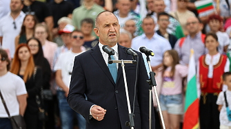 Президентът Румен Радев използва отбелязването на годишнина от боевете на