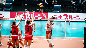 Националният отбор по волейбол за жени победи тима на Перу