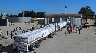 Първата доставка на хуманитарна помощ в Газа не трябва да