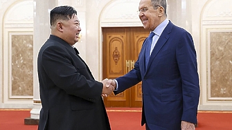 Руският външен министър Сергей Лавров който е на двудневна визита в Пхенян