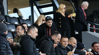 Техническият директор на БФС Георги Иванов говори пред журналисти след последния