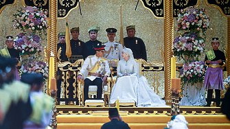 Пищните сватбени тържества на принц Абдул Матийн от Бруней и