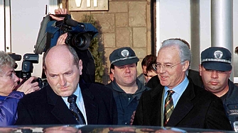 Михаил Касабов и ф президент на БФС и дългогодишен функционер във