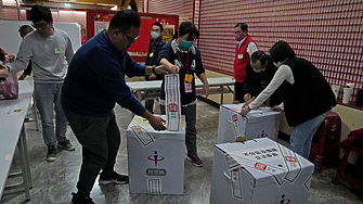 Започна броенето на гласовете на изборите в Тайван