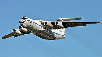 Руски военнотранспортен самолет Ил 76 се разби в Белгородска област