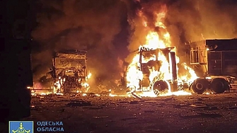 Силни експлозии се чуха различни квартали на Одеса през нощта