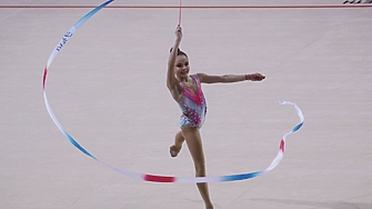 Злато за Стилияна Николова на Европейската купа по художествена гимнастика в Баку