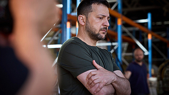 Президентът Володимир Зеленски днес се обърна към президента на САЩ