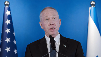 Министърът на отбраната на Израел Йоав Галант предупреди по време