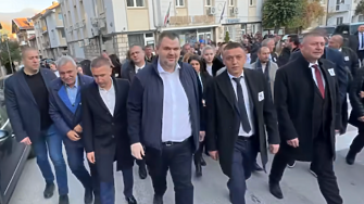 Видео с посещение на Делян Пеевски в Якоруда показа пресцентърът