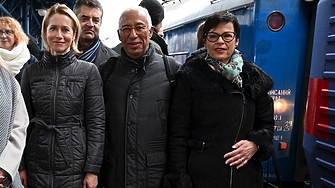 Новите ръководители на ЕС пристигнаха на изненадващо посещение в Киев Новината