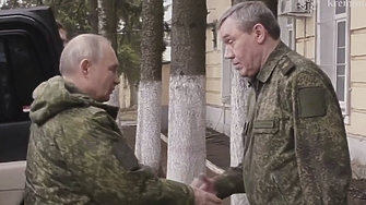 Руският президент Владимир Путин посети Курска област за първи път от