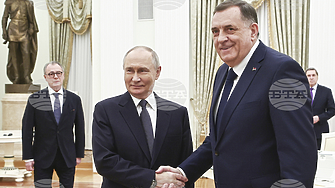 Президентът на Руската федерация Владимир Путин е приел в Кремъл