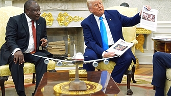 След приятелски разговор за голф любимия спорт на домакина