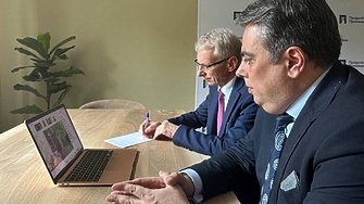 Президентът на Обнови Европа Валери Айе президентът на АЛДЕ Свеня