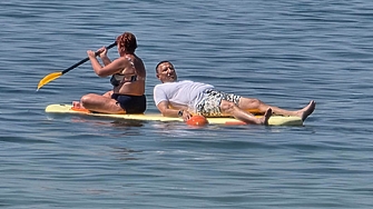 Изпълняващият длъжността главен прокурор Борислав Сарафов бе забелязан на модерния