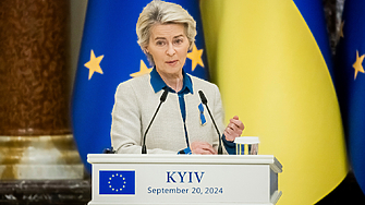 Урсула фон дер Лайен обяви че е пристигнала в Киев