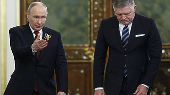 Руският президент Владимир Путин прие словашкия премиер Роберт Фицо в