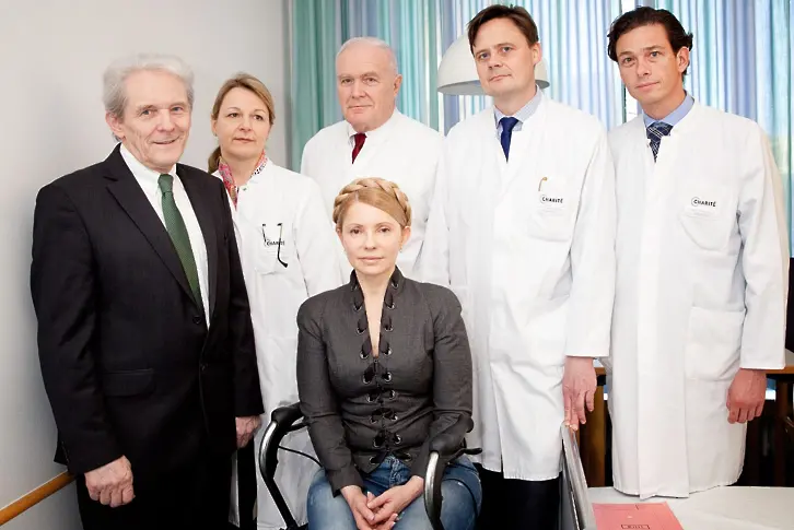 Берлински невролози: Юлия Тимошенко ще проходи