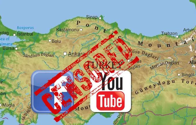 Ердоган на война с Facebook и YouТube