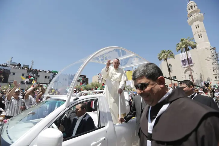 Папата във Витлеем: Създайте независима Палестина