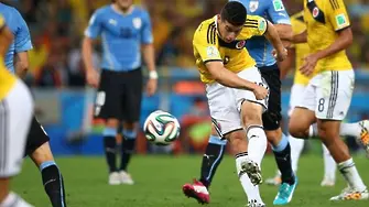 Колумбия елиминира беззъб Уругвай - 2:0