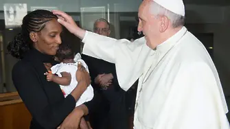 Папска благословия за суданка, готова да умре за християнството (обновена, снимки)
