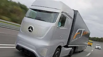 Камионът на бъдещето е на автопилот (снимки)