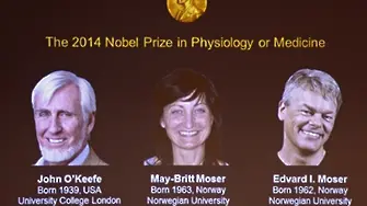 Мозъчен GPS печели Нобеловата награда за медицина