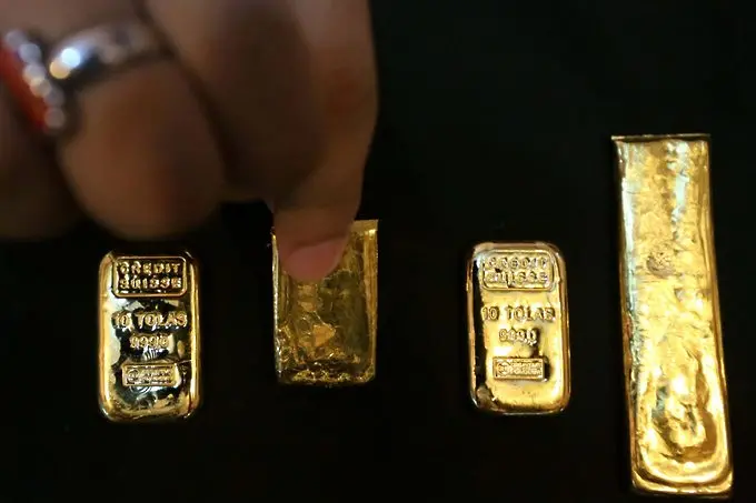Търсенето на злато паднало през 2014 г.