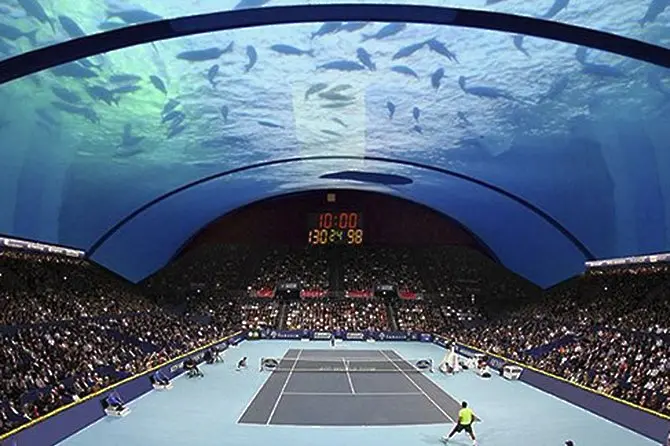 Да играеш тенис сред акули