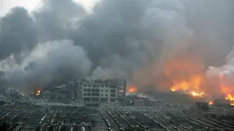 Десетки жертви и стотици ранени след експлозии в Тяндзин