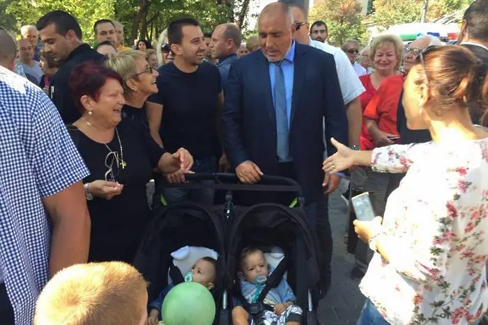 Само с едно посещение Борисов добави 40 дка към парка на Стара Загора