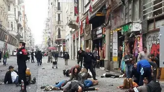 Отново: Експлозия в сърцето на Истанбул (СНИМКИ)(ВИДЕО)