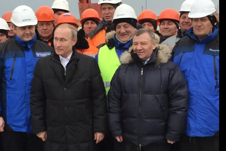 Путин показа в Крим протежето си Ротенберг