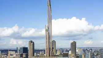 80-етажен небостъргач от дърво. В Лондон?