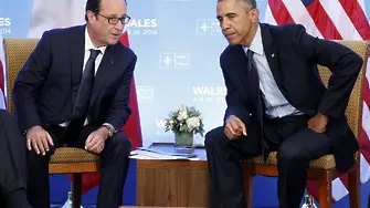 Обама и Оланд заедно срещу варварството